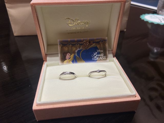 可愛いディズニーのボックスに入れて頂きました。
