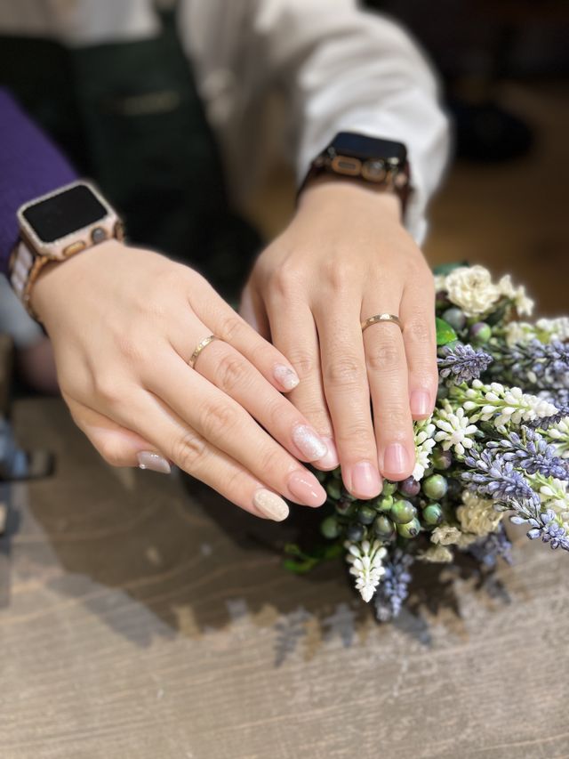 作成中も沢山写真を撮ってくれます。