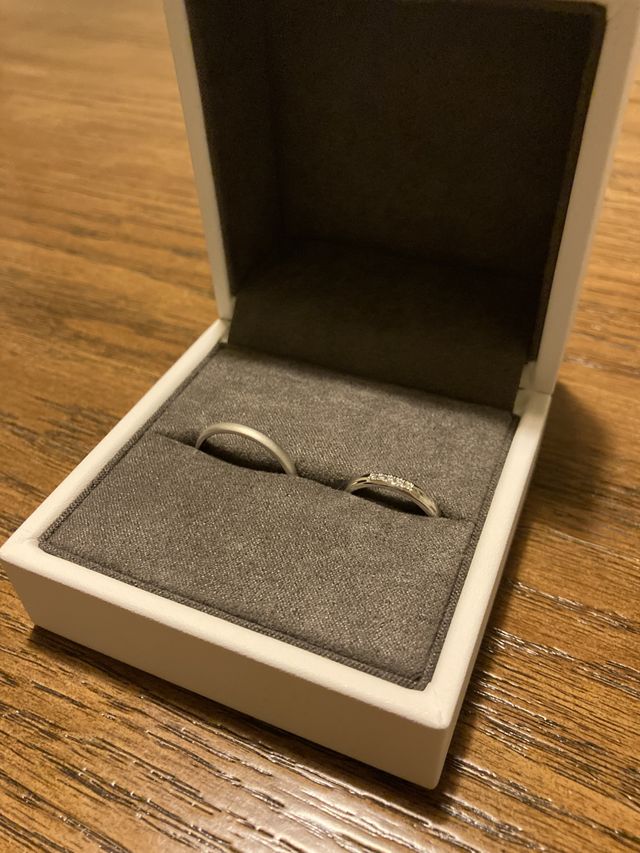 ケースに入った指輪