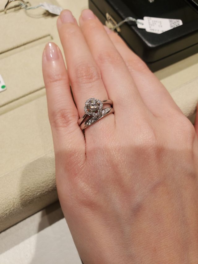 結婚指輪との重ねづけ