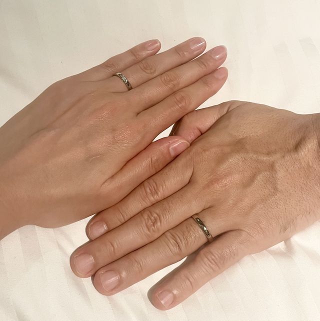 メンズリングはシンプルです。