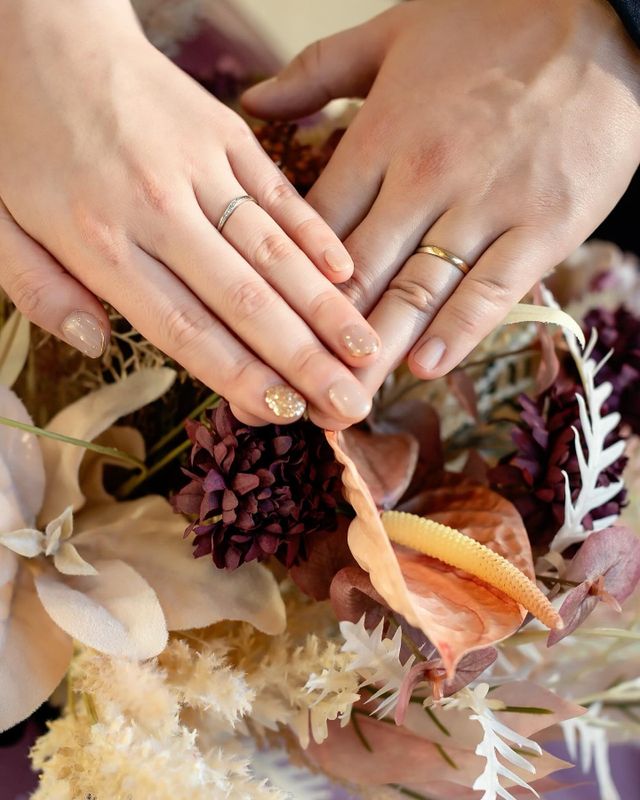 結婚式にて撮影しました