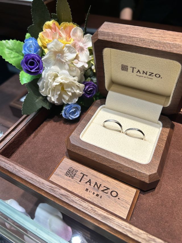 ダイヤがキラキラ光っています