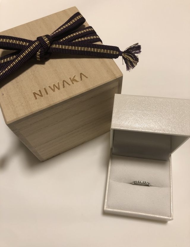 特別感あるボックスが素敵