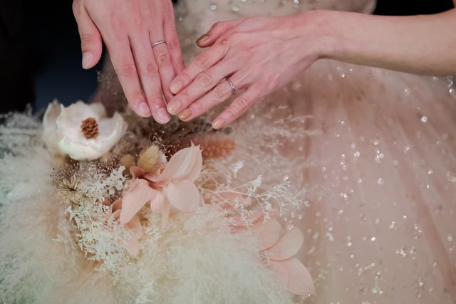 結婚式のときです