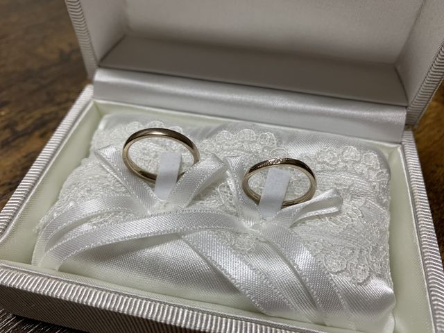 結婚指輪（ブラウンゴールド）
