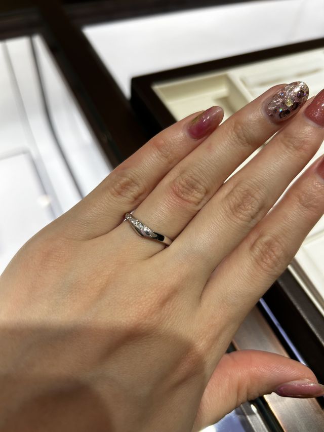 存在感のある太めのリング