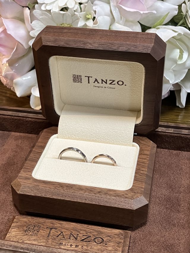 職人の方の技術が詰まったオリジナルの指輪