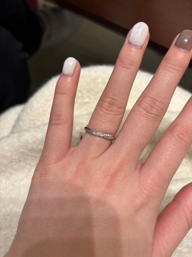 試着した際の写真です