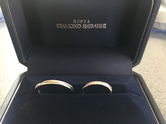 ストレートラインの指輪です‼︎