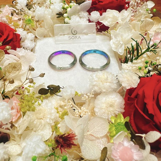 指輪と初対面の瞬間