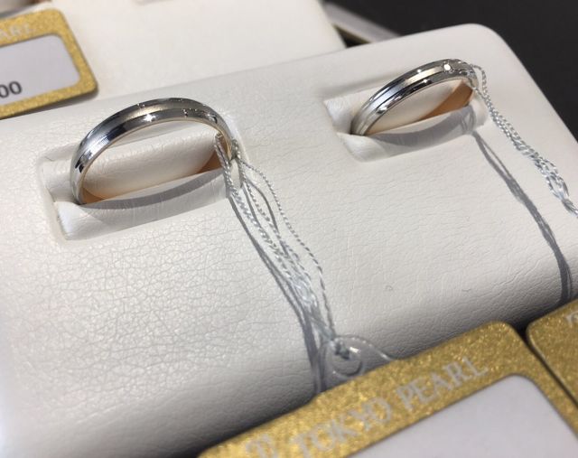 プラチナ&18金ゴールドのコンビネーション