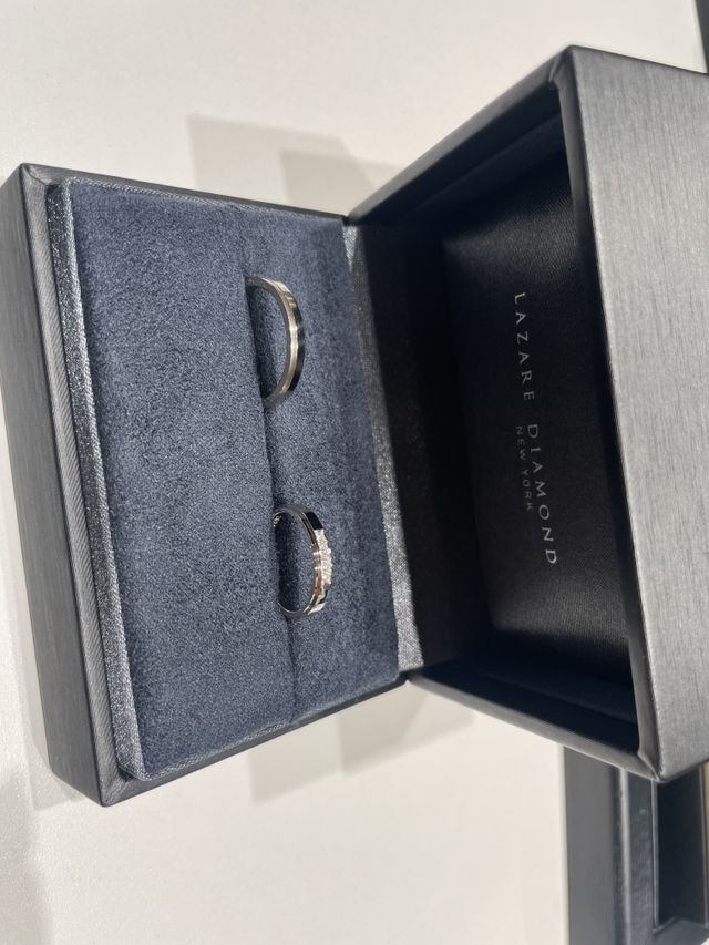 ダイヤモンドのキラキラ感は最高ですが付け心地もバツグンです