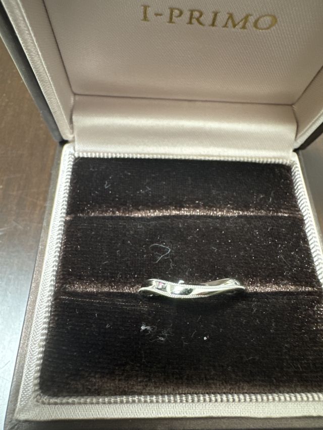 旦那の指輪です！