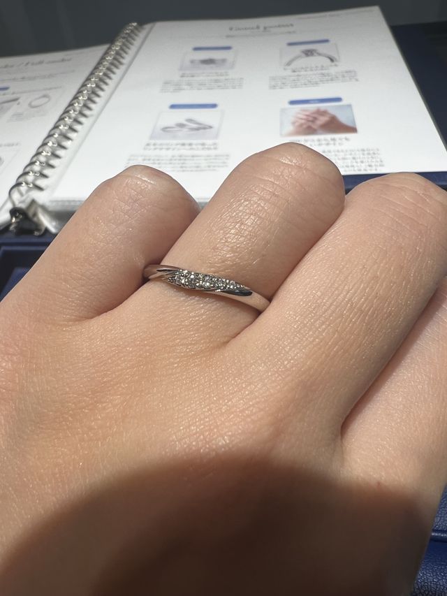 ハーフエタニティです