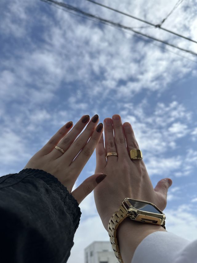 普段付けているアクセサリーとの相性もバッチリです！