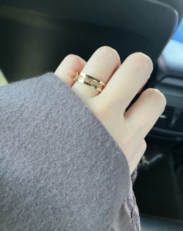 BVLGARIの指輪で、オリジナル性に溢れたリング