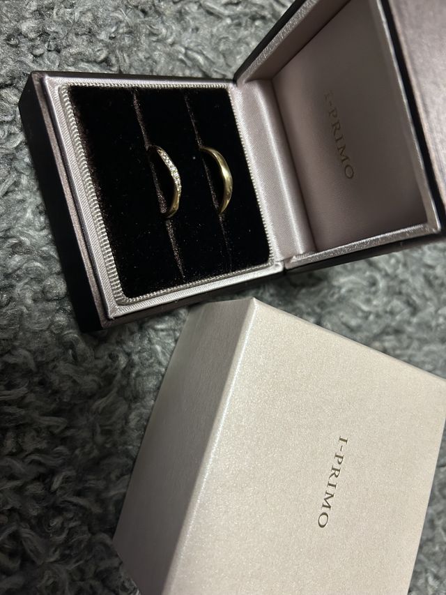 結婚指輪です！