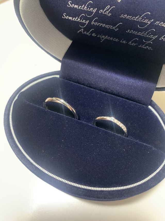 開けたばかりで輝いてます！