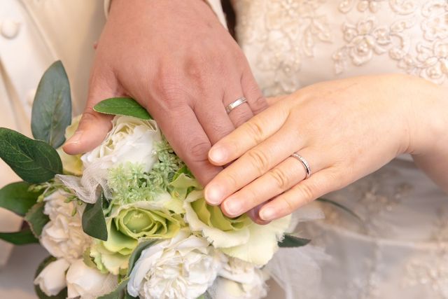 前撮りの時に撮影したもの。