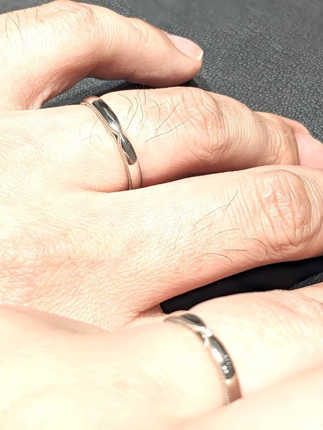 購入を決めた指輪。