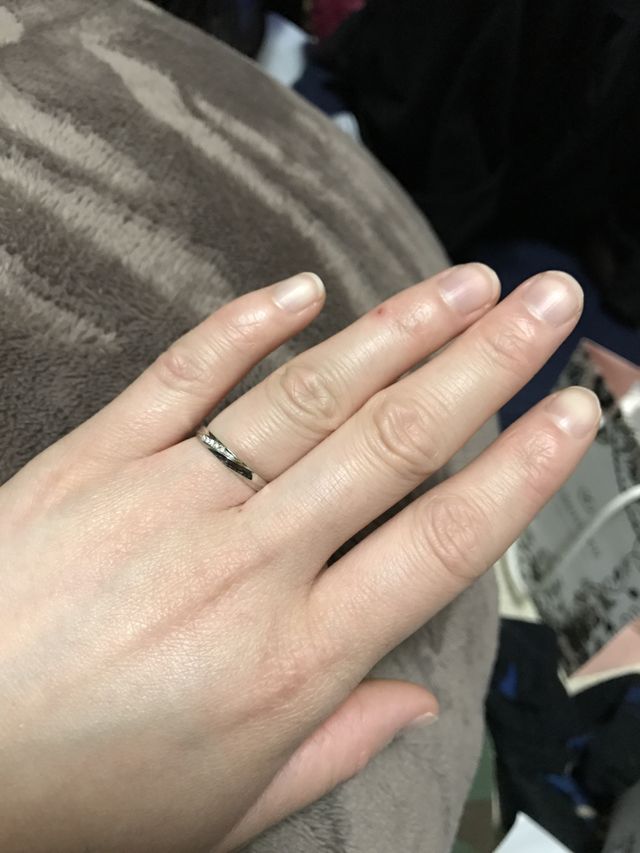 初めての指輪