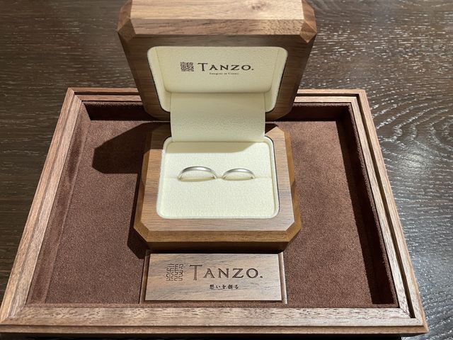 リングもケースも素敵で鍛造さんで購入できて良かったです。