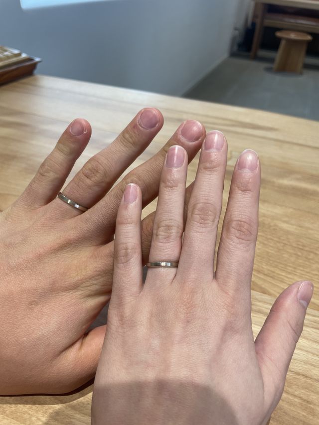 期待以上の指輪になりました！