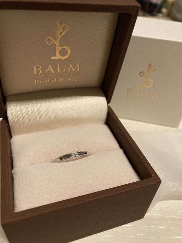 BAUMの結婚指輪