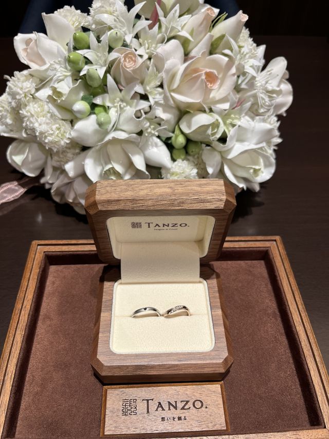 お気に入りの指輪です。