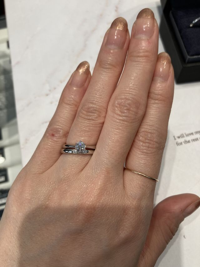 重ねづけしやすい