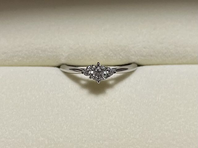 上から見ると定番の形でとても綺麗です!