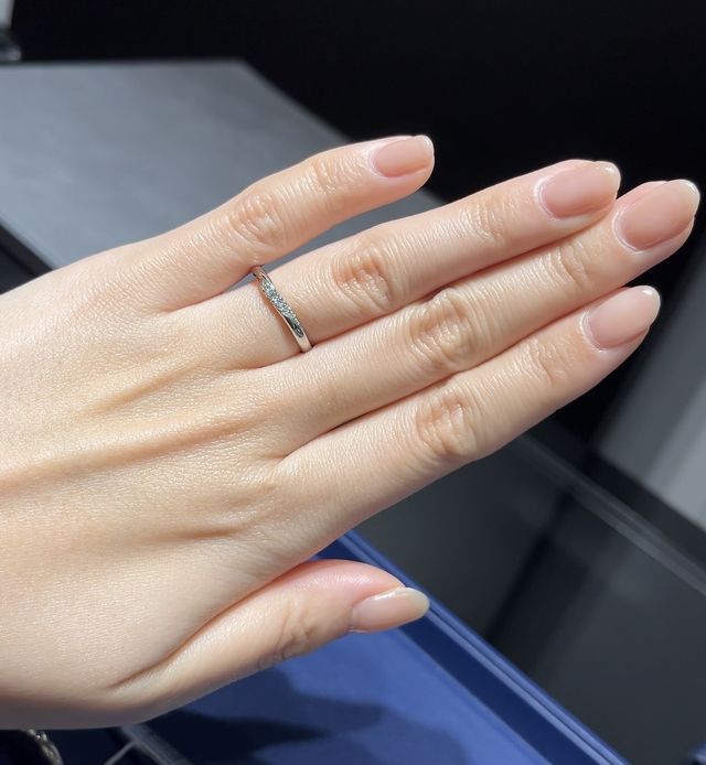 ダイヤモンドが綺麗です