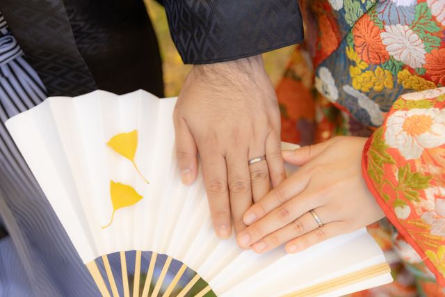 前撮りでの写真です。