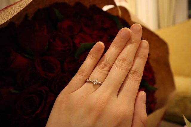 最高の指輪になりました！