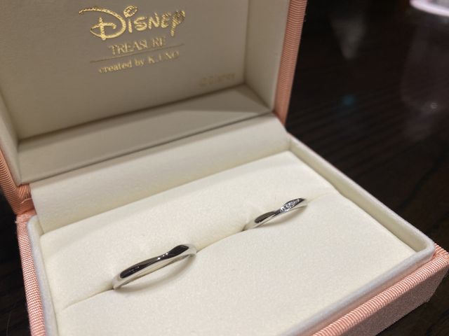 大好きなラプンツェルモチーフの指輪です。