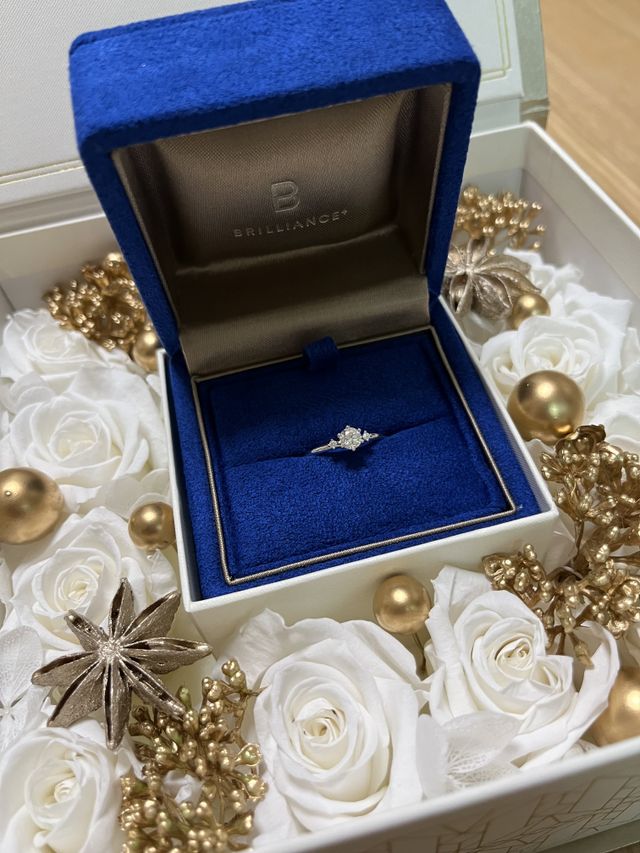 クリスマス仕様のギフトボックス