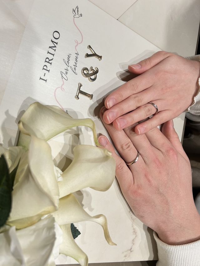 購入時に撮影していただきました。