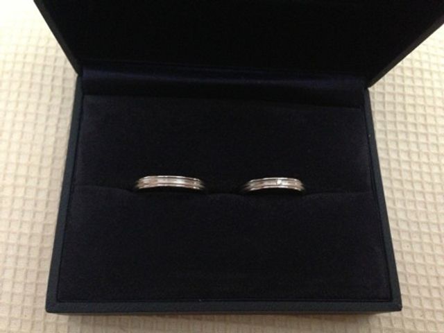 購入時の結婚指輪