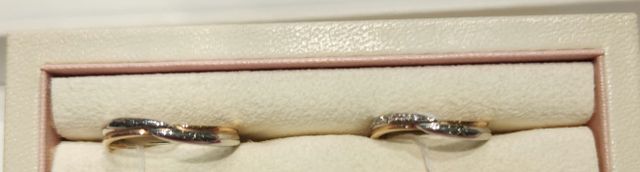 ゴールドクロス指輪