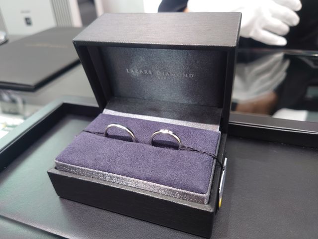 ケースもシックで大人っぽい雰囲気ですごく素敵でした。