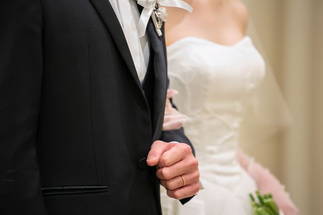 結婚式の写真になります