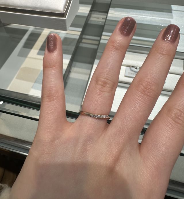 ゴールドとプラチナで迷いました！