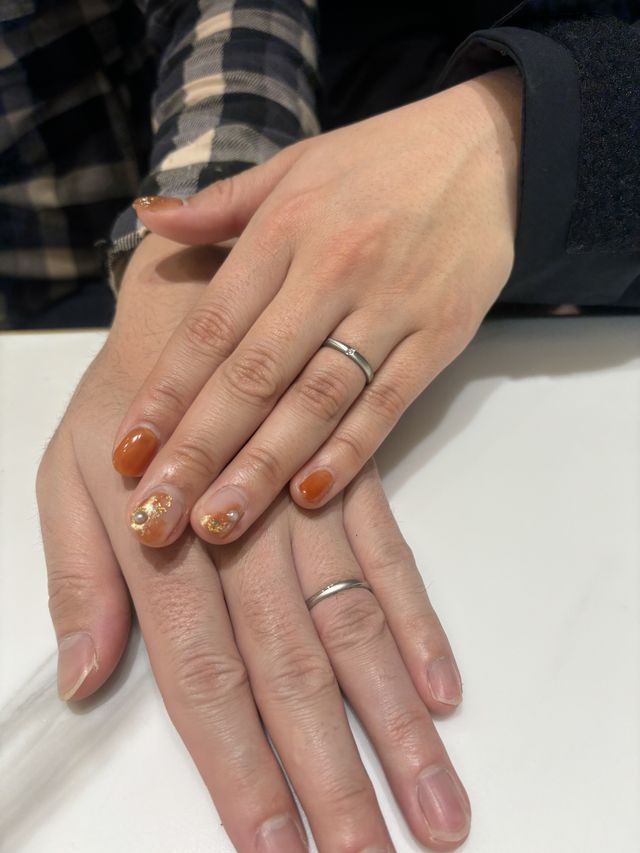 旦那はパイロット私はフィッシャーの指輪にしました。