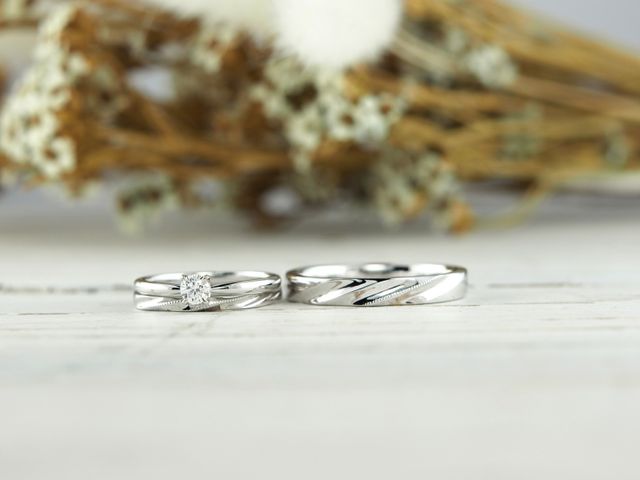お店が撮ってくれた指輪の写真