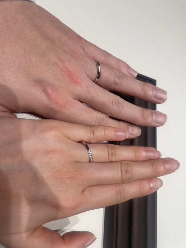 結婚指輪です