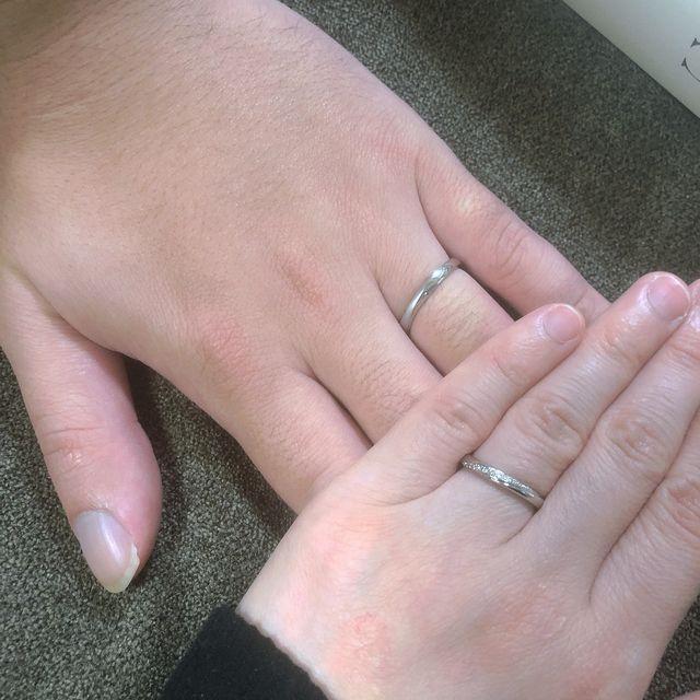 購入後すぐの着用