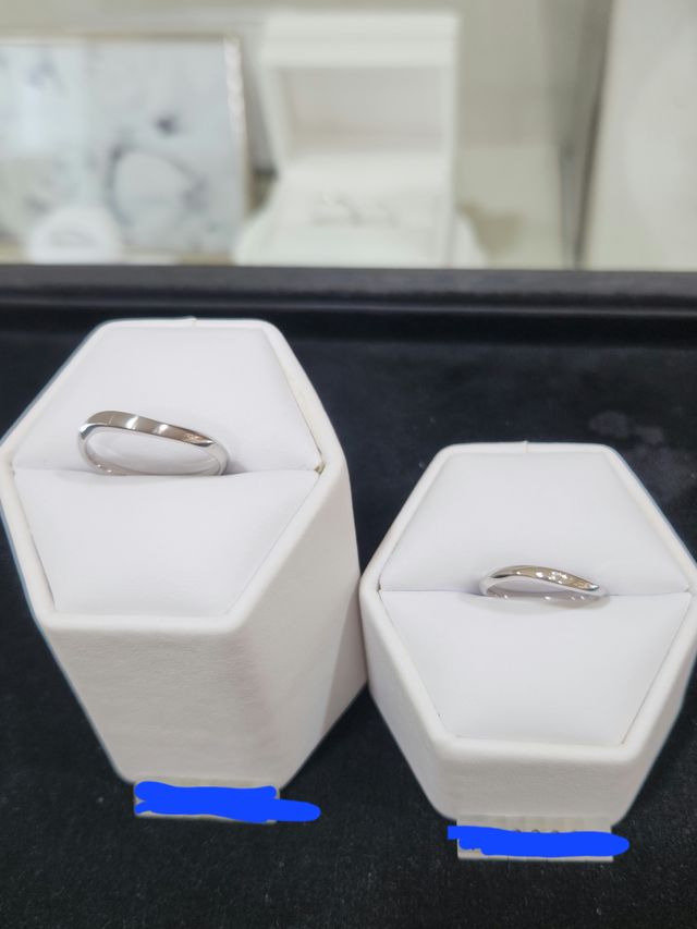 シンプルで永く使えるデザインの結婚指輪