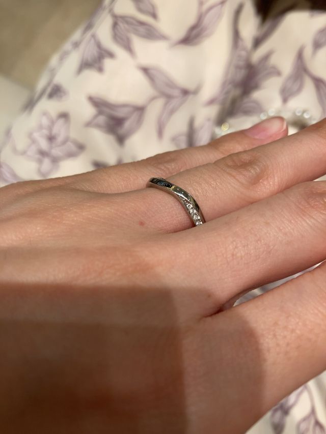 別の角度からの着用画像です。