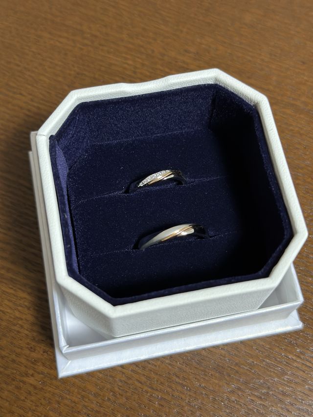 4℃Bridalの結婚指輪